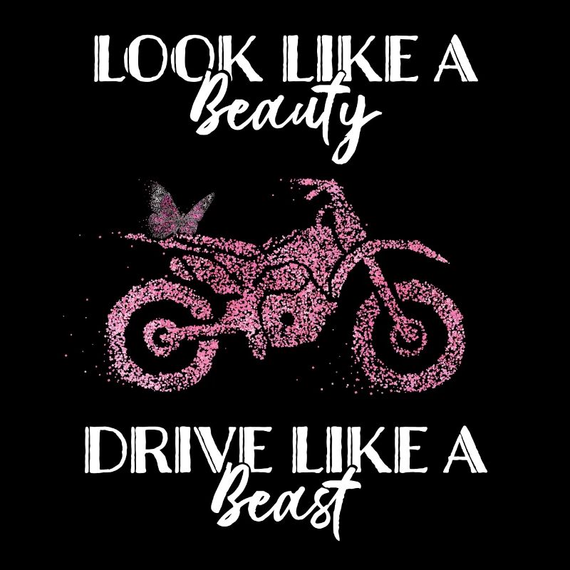 Motorcyclist Biker Butterfly