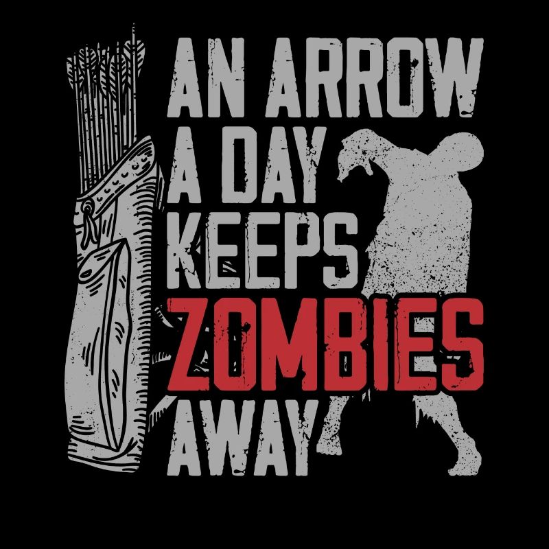 Archery Bow Archer Zombie Vintage