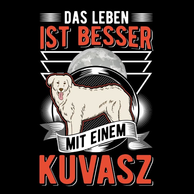 Das Leben ist besser mit einem Kuvasz