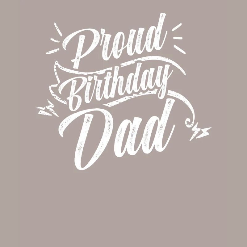 Stolzer Geburtstagspapa Vater Papi Geburtstag