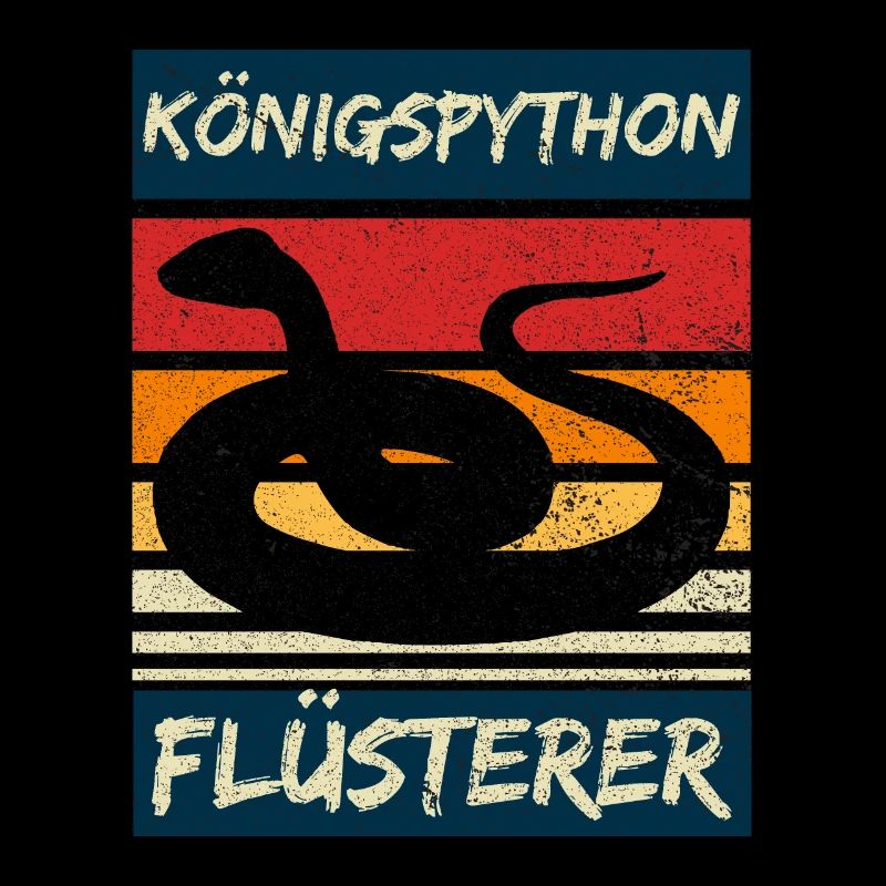 Schlange Königspython Reptilien Geschenk