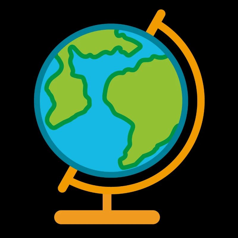 Globe Géographie du monde