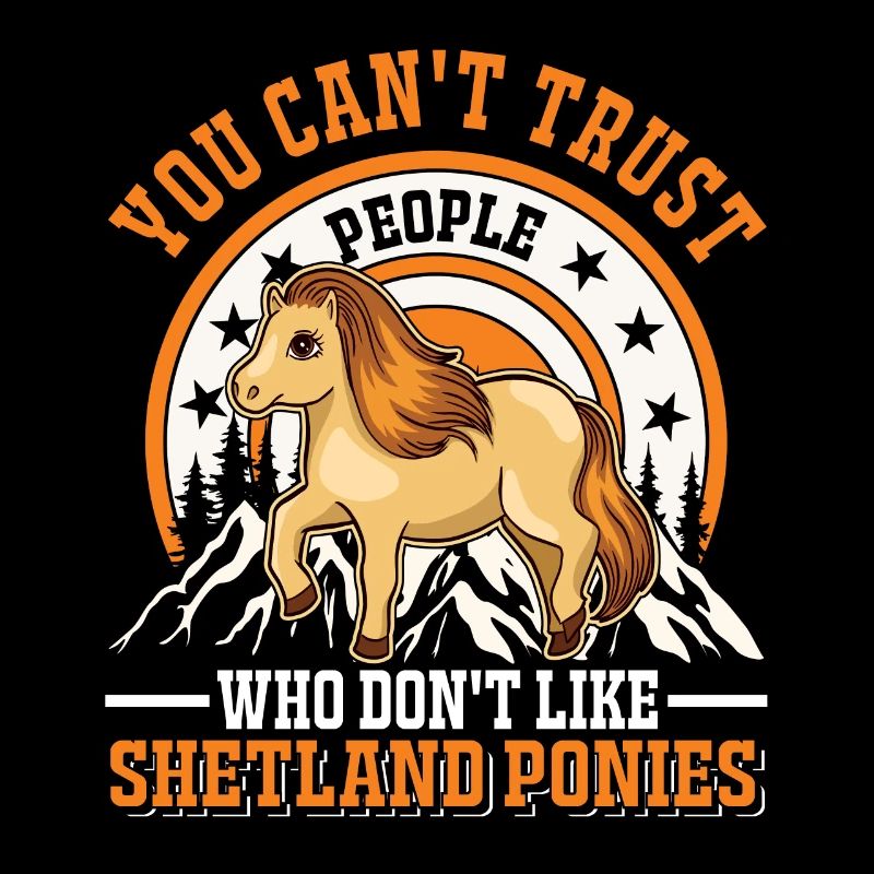 Shetland Pony Cadeau Shetty