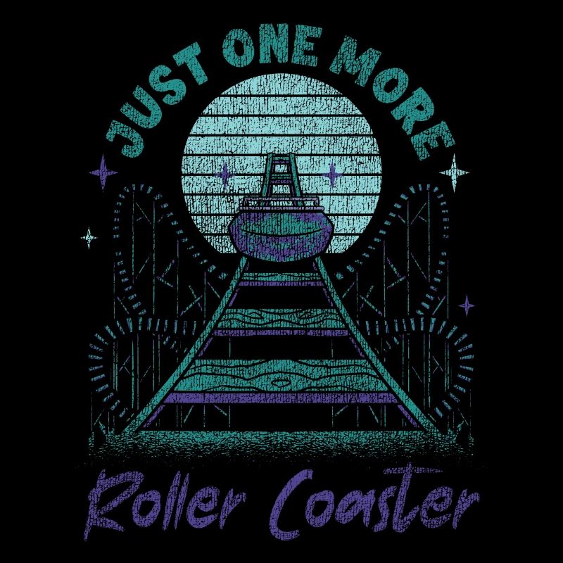 Roller Coaster Retro Vintage Just