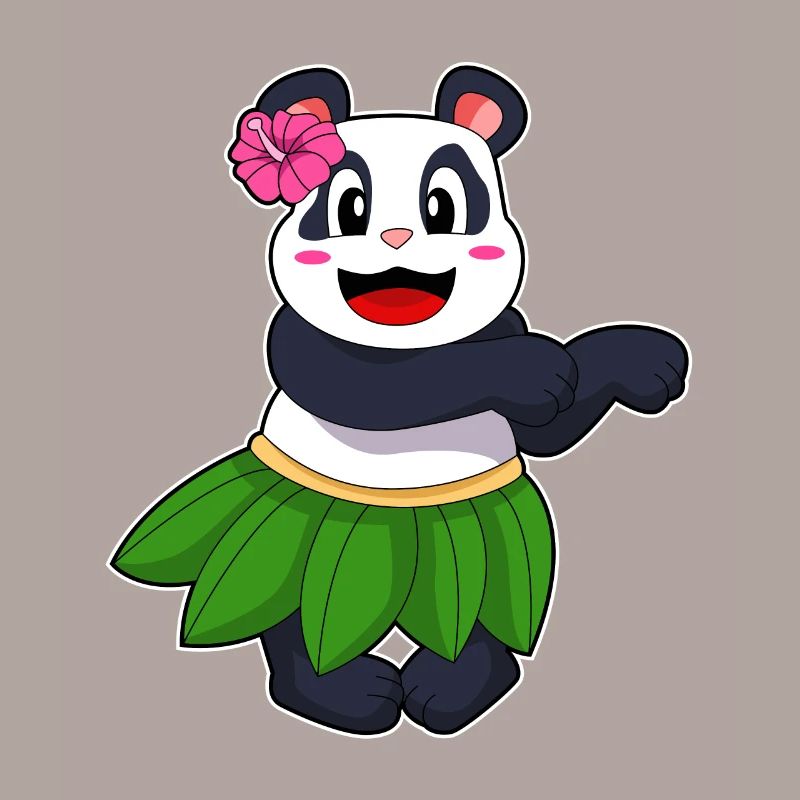 Ballet de danse panda