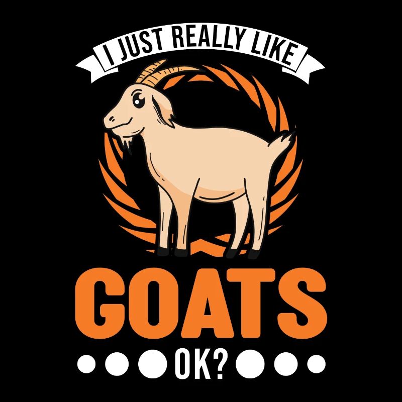 J’aime vraiment Goats Goat Host Goat