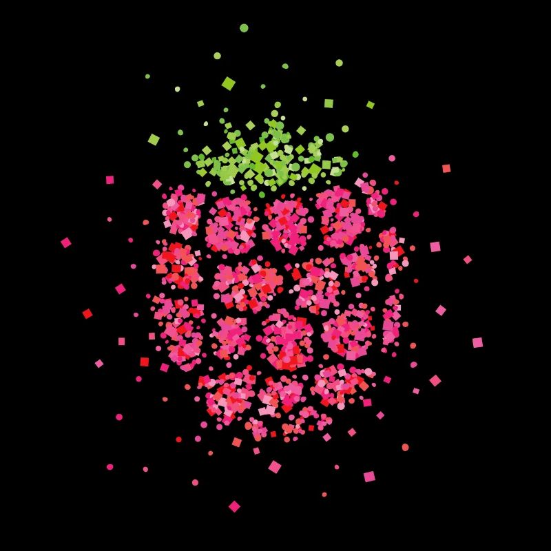 Raspberry Costume Remplacement Carnaval Confettis