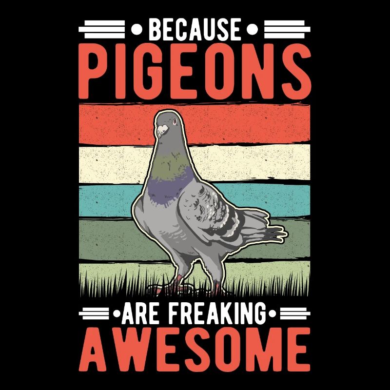Parce que les pigeons flippent génial Taube