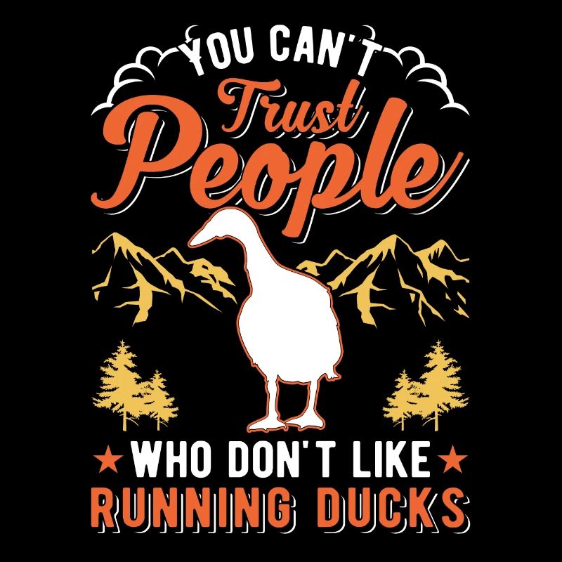 Canard coureur indien cadeau canard de course