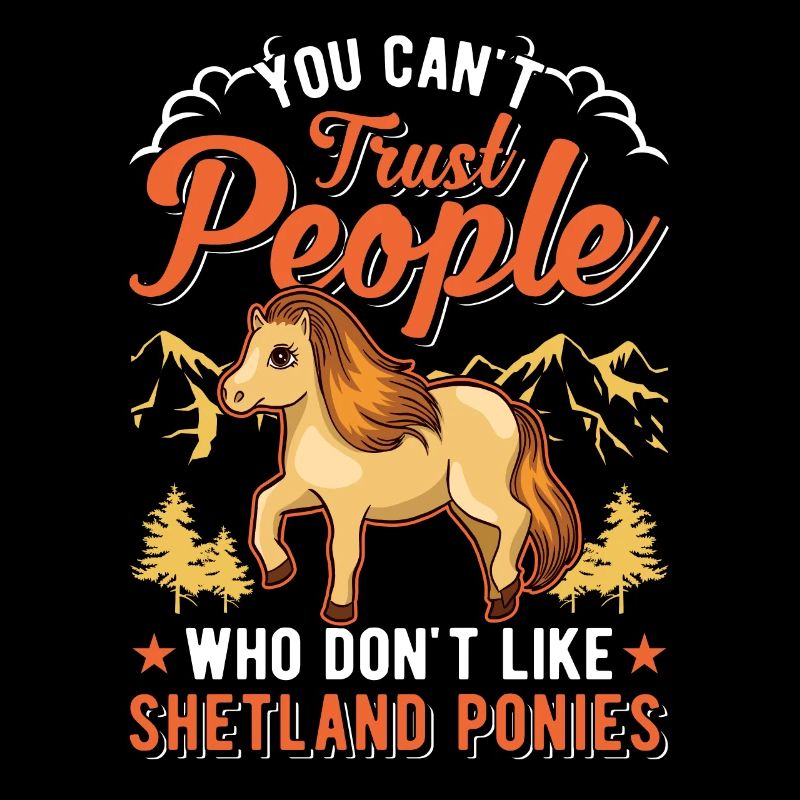 Shetland Pony Cadeau Shetty