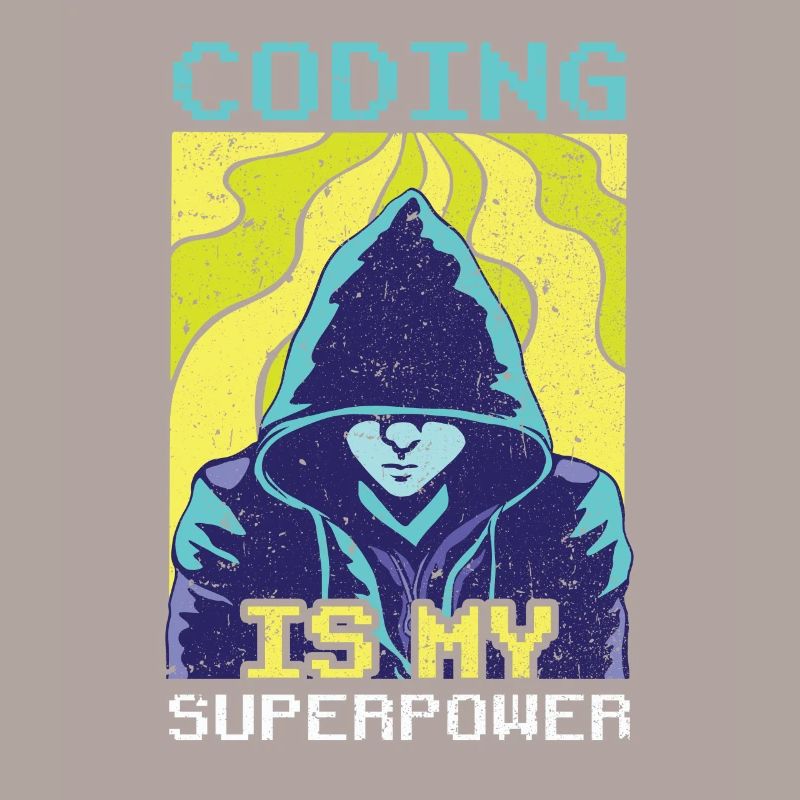 Le codage est mon programmeur codeur superpuissant