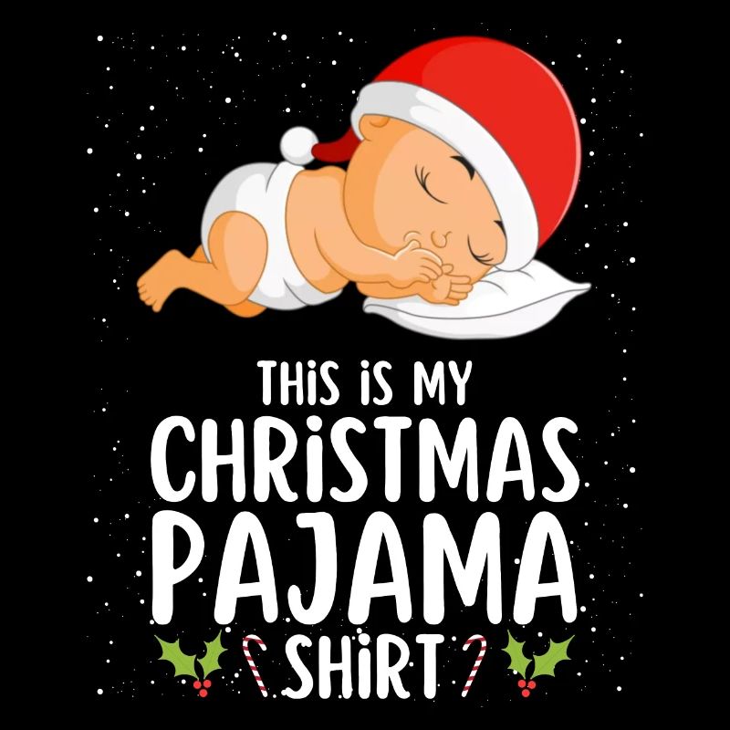 Weihnachten Pyjama Schlafanzug Schlafshirt