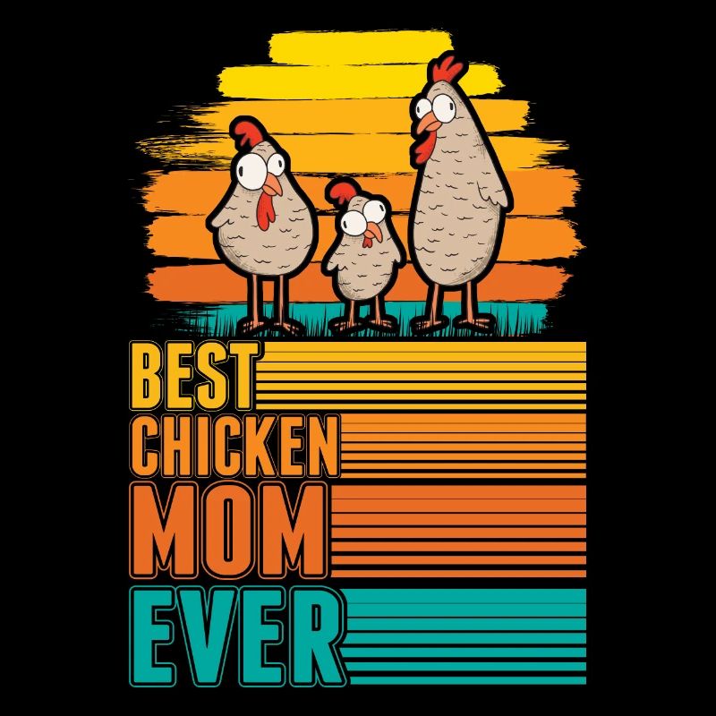 Best Chicken Mom Ever Hühner Mama