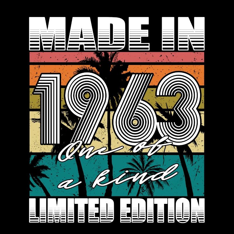60e anniversaire Made in 1963 Edition limitée