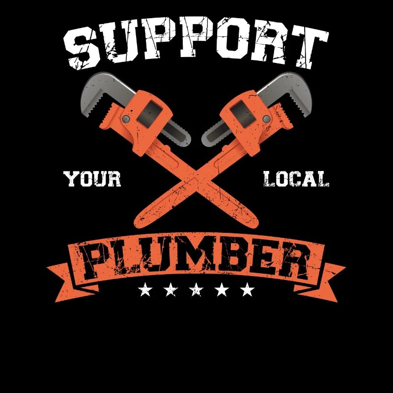 Plombier de plomberie Vintage Support