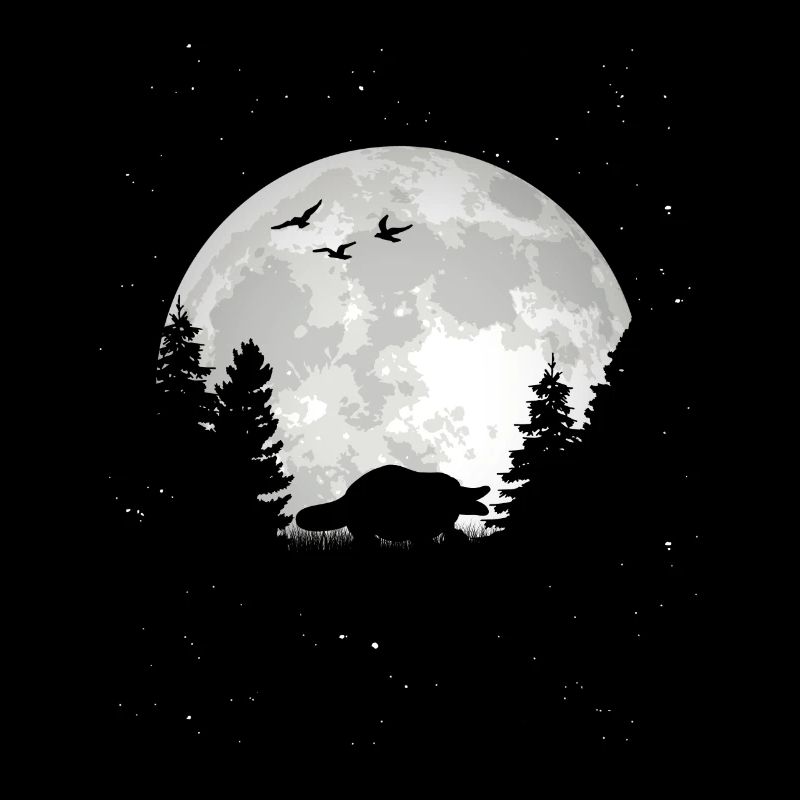 Schnabeltier Mond