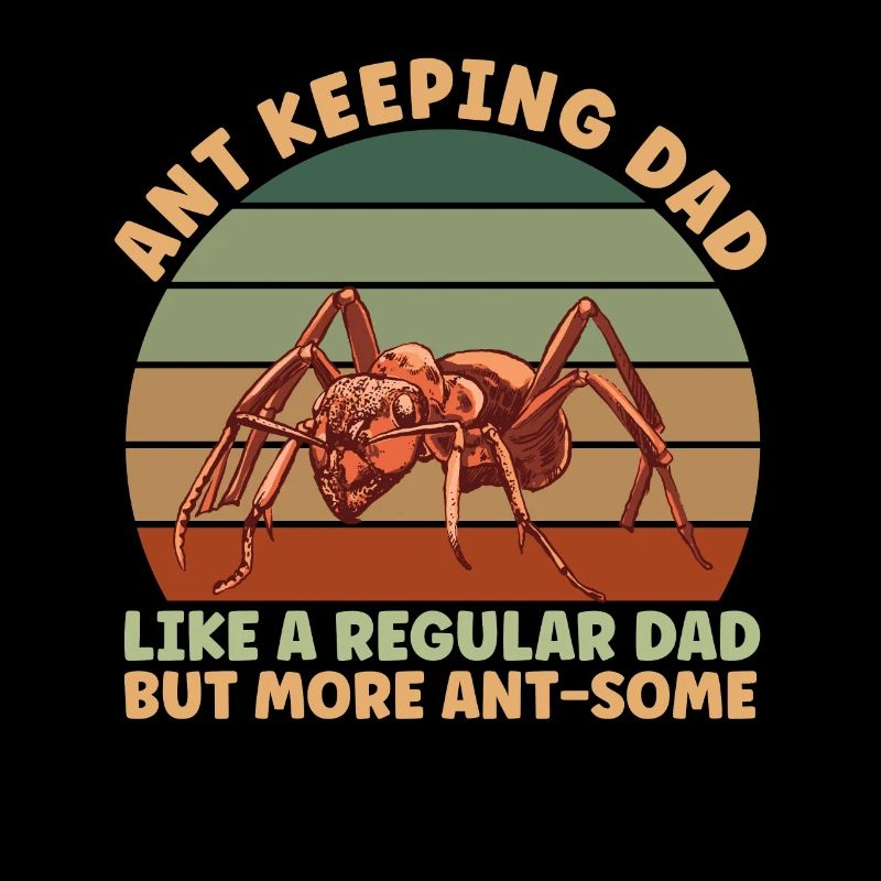 Père qui garde les fourmis
