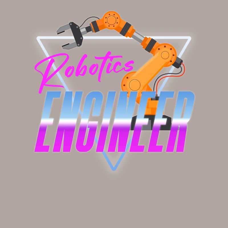 Robot Robotics Engineer Retro
