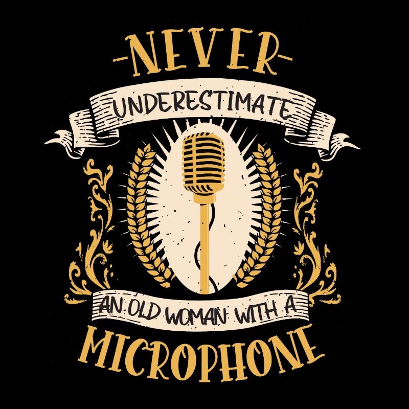 singer musician singing microphone gift