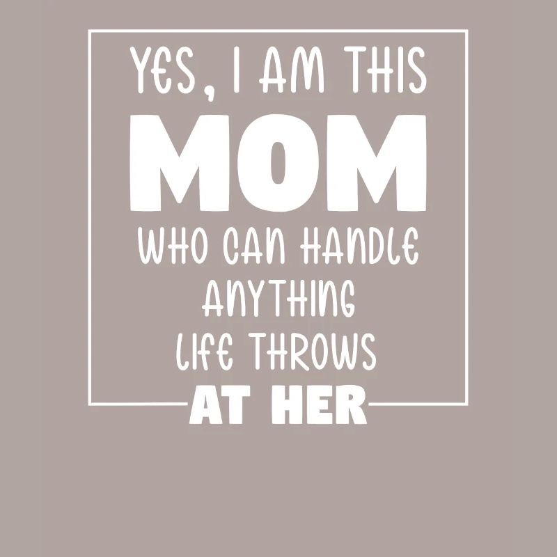 I Am This Mom Handle Anything Muttertag Geschenk