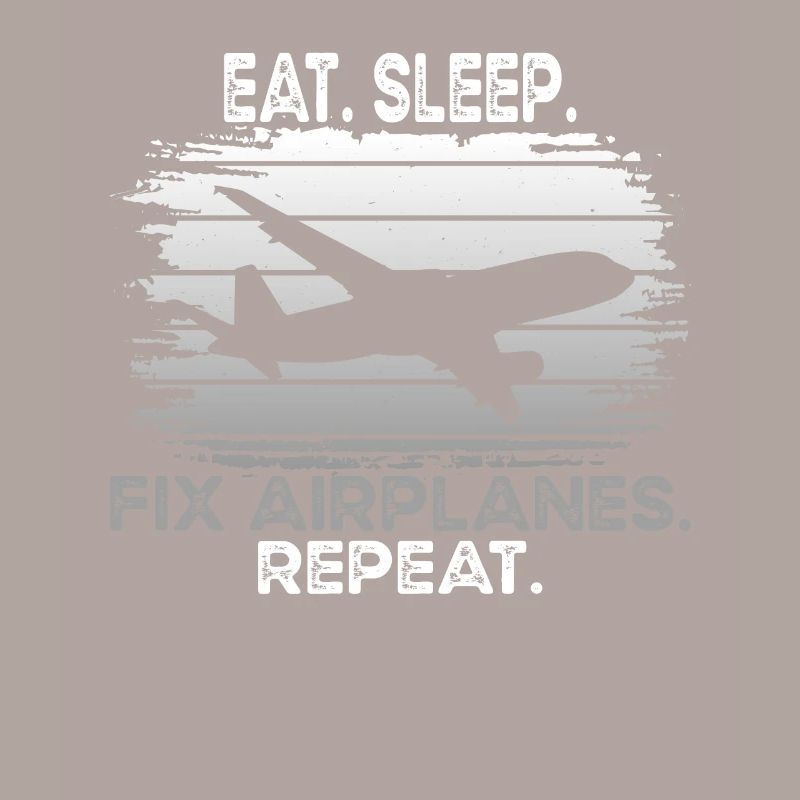 Mechaniker Fix Airplanes