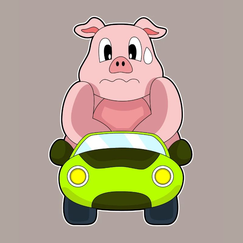 Voiture de cochon