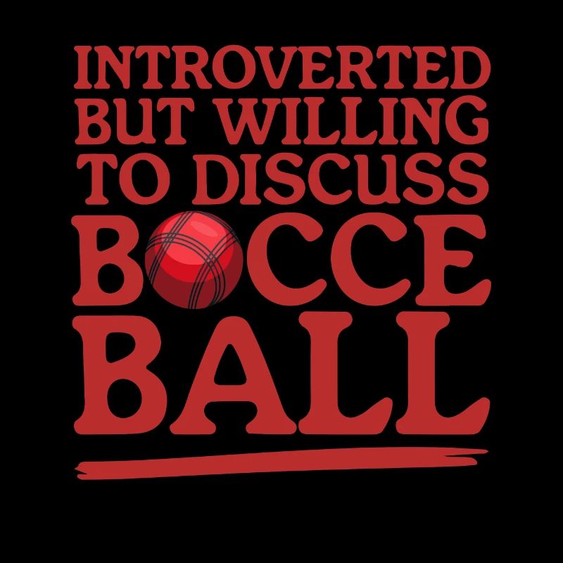 Boccia Bocce Bocciaspieler Boulesport Geschenk