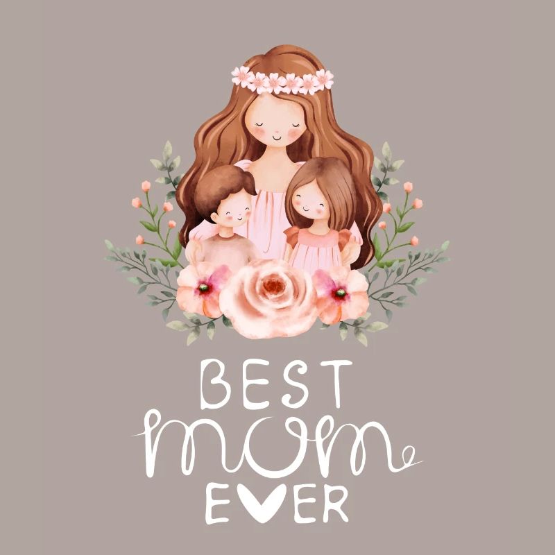 Best Mom Ever - Mutter Mama Muttertag Geschenk