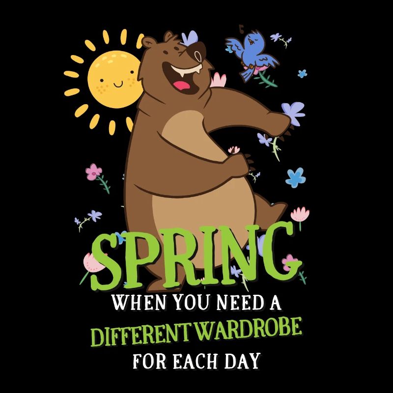 Spring When You Need A Different Wardrobe Each Day