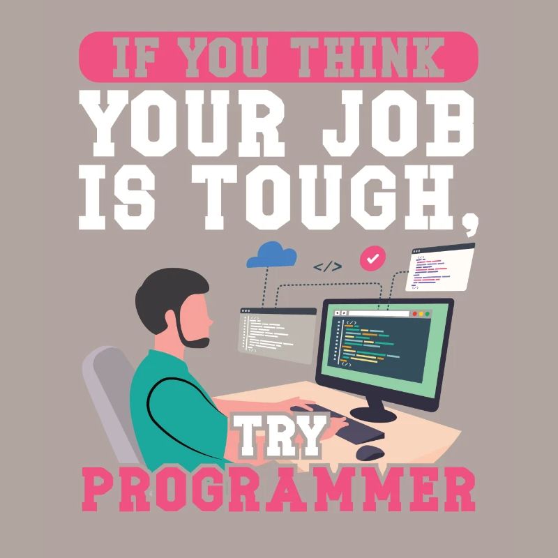 Softwareentwickler Try Programmer Programmierer