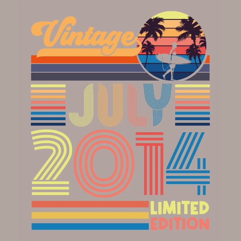 Geburtstag Juli 2014. Geschenk Juli 2014.