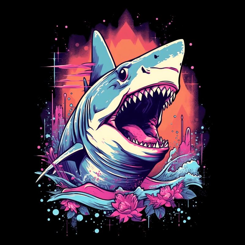 Fleur de requin Oceanographe Plongeur Cadeau