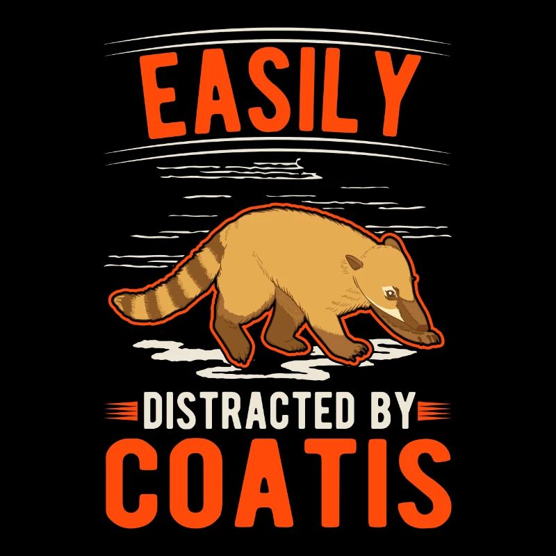 Easily distracted by Coatis Nasenbär