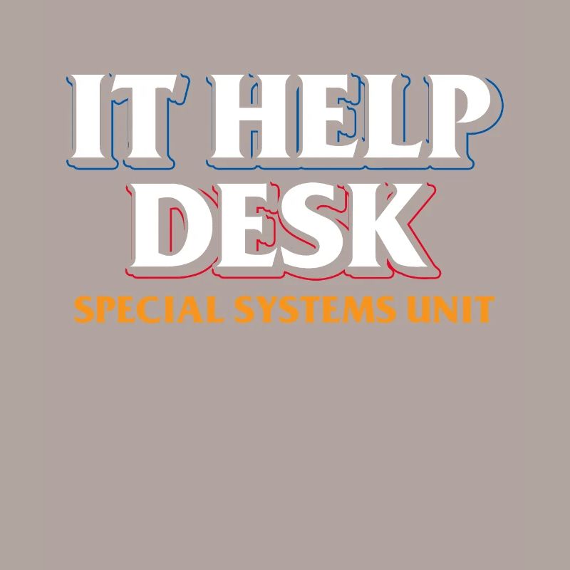 IT Help Desk Special Systems Unit Job IT