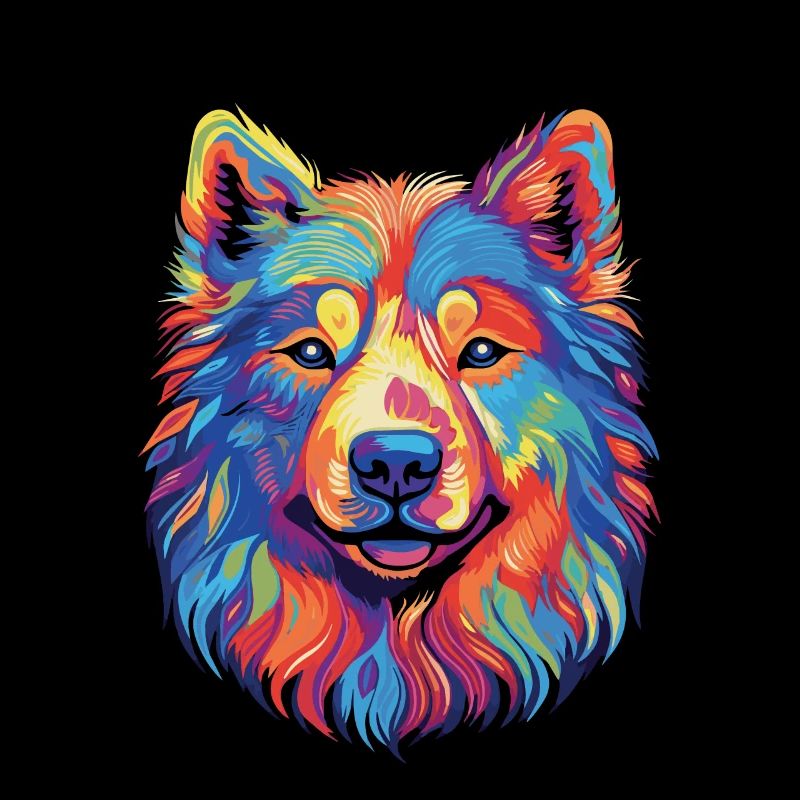 Samoyed Sled Dog Samoyeds