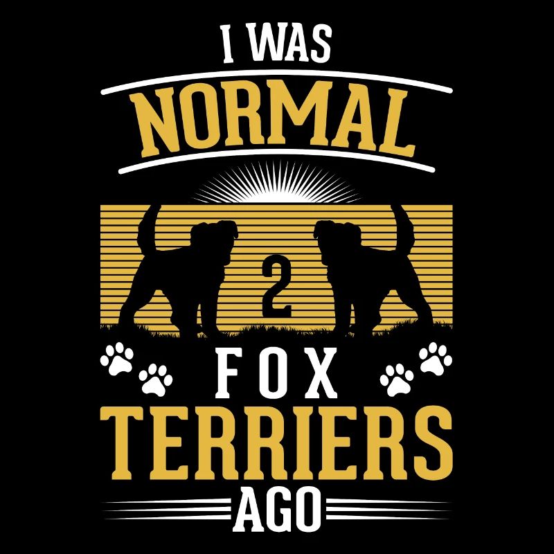 Fox Terrier à poil dur cadeau