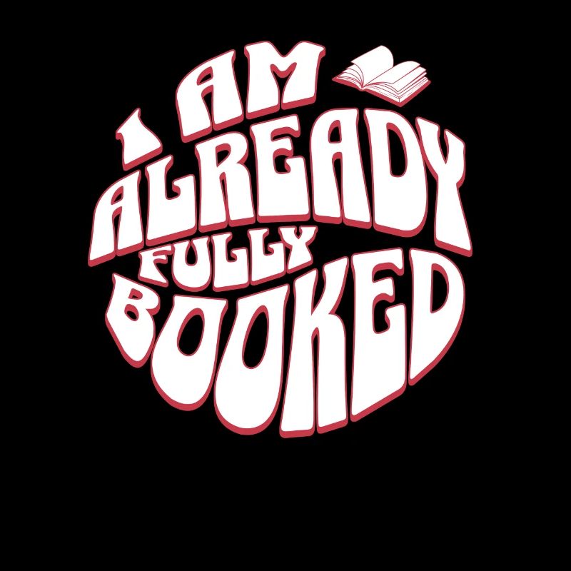 I'm Fully Booked - Bücher Retro Englisch Lehrer