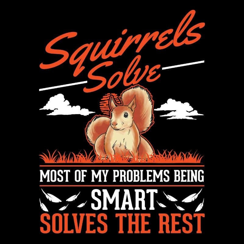 Eichhörnchen Geschenk Grauhörnchen Squirrel