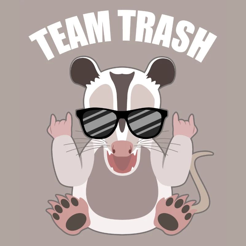Rocking opossum with a cool factor
