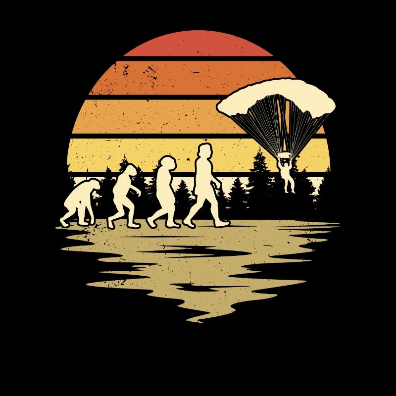 Fallschirmspringer EvolutionFallmschirm Skydive