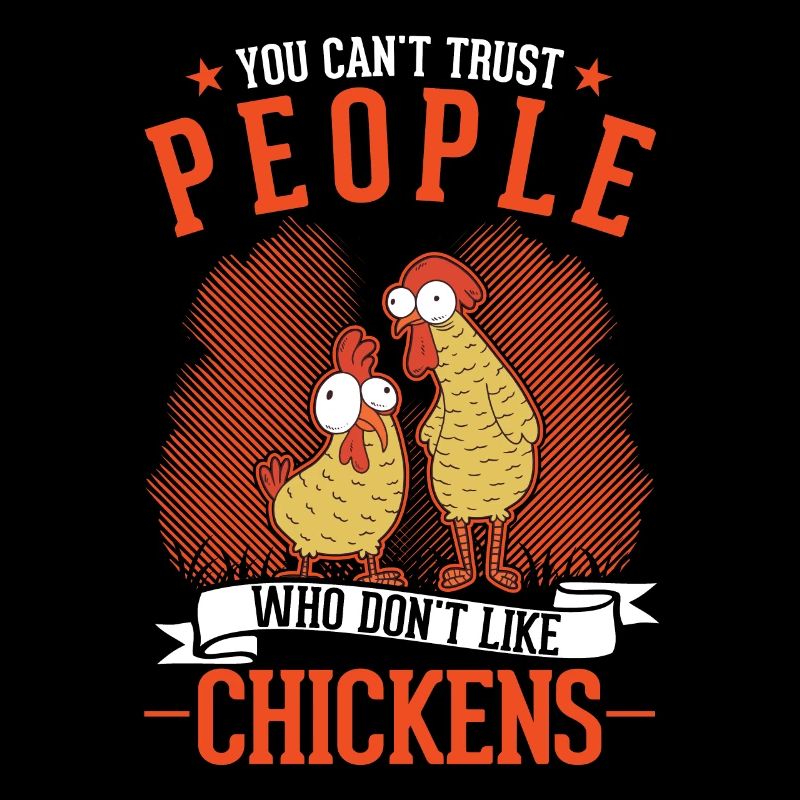 Chickens, Farmer, Chicken, Farmer, Chicken