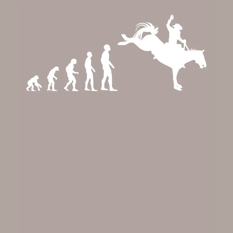 Évolution vers champion de rodéo