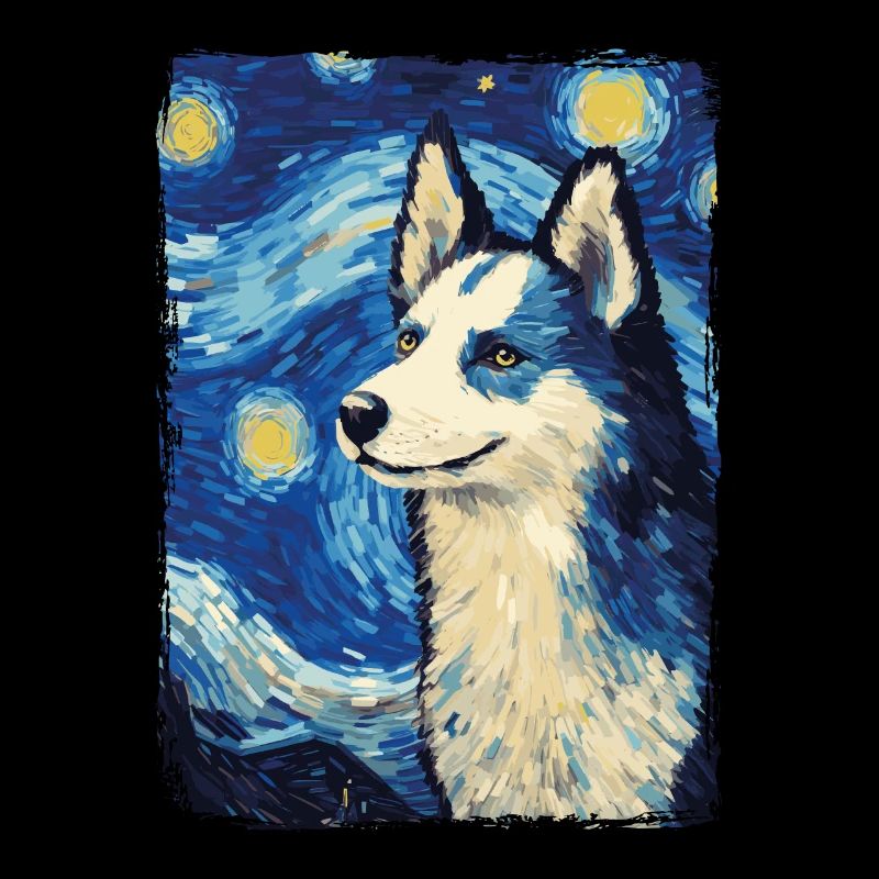 Husky Nuit étoilée