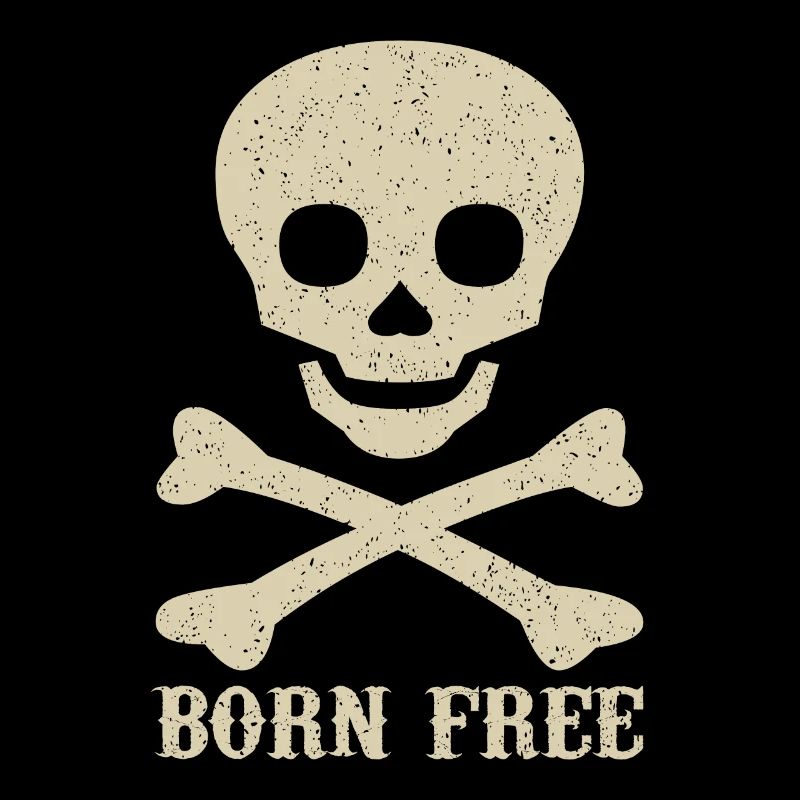 Crâne disant né libre