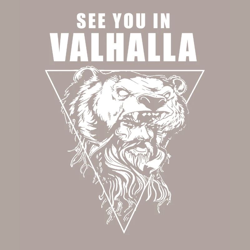 Wikinger Tshirt Viking Valhalla Walhalla Gott Odin
