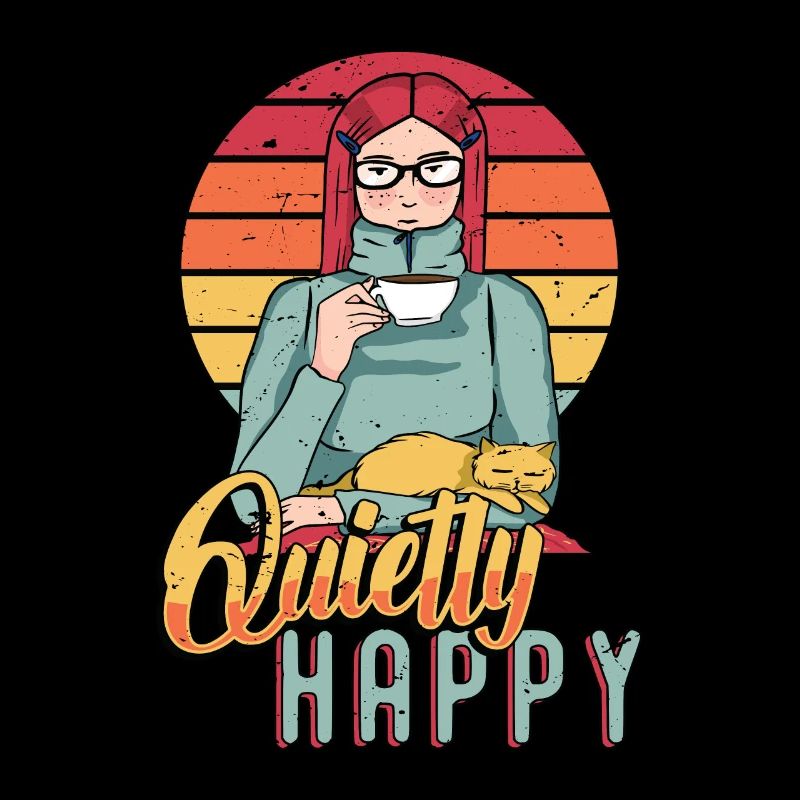 Introverti Tranquillement heureux Introversion introvertie