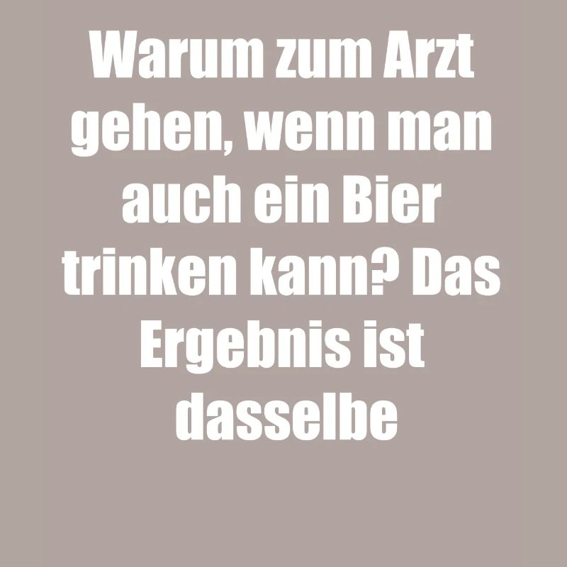 Bier statt Pillen Geschenk