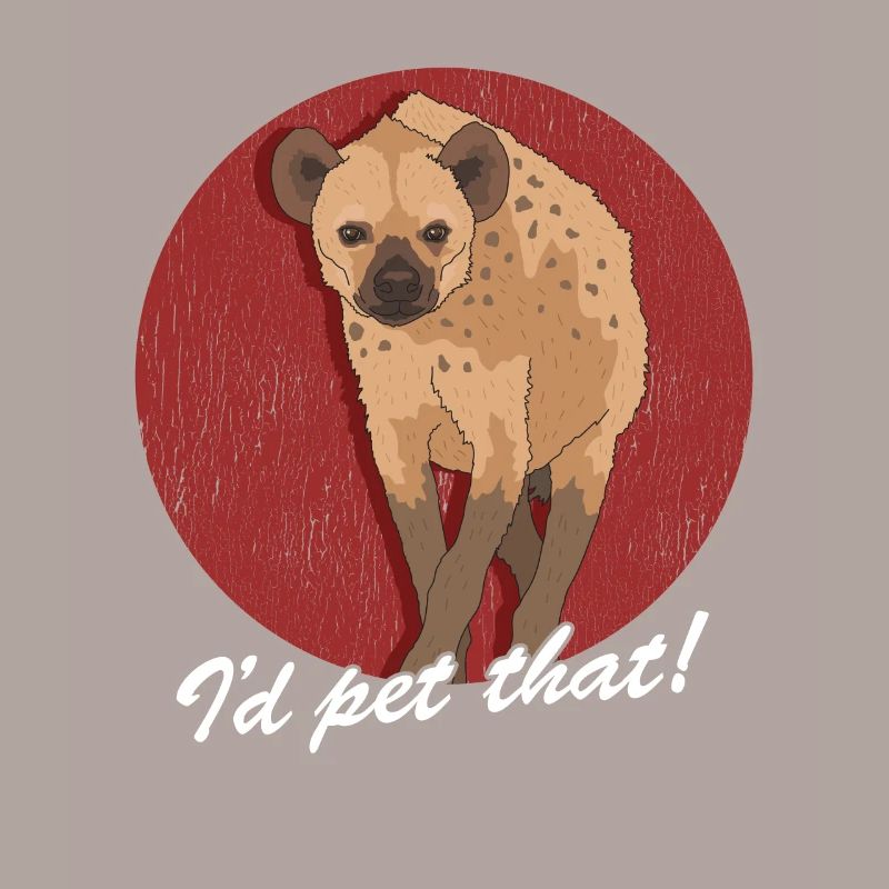 Hyäne Tüpfelhyäne Hyänen Geschenk