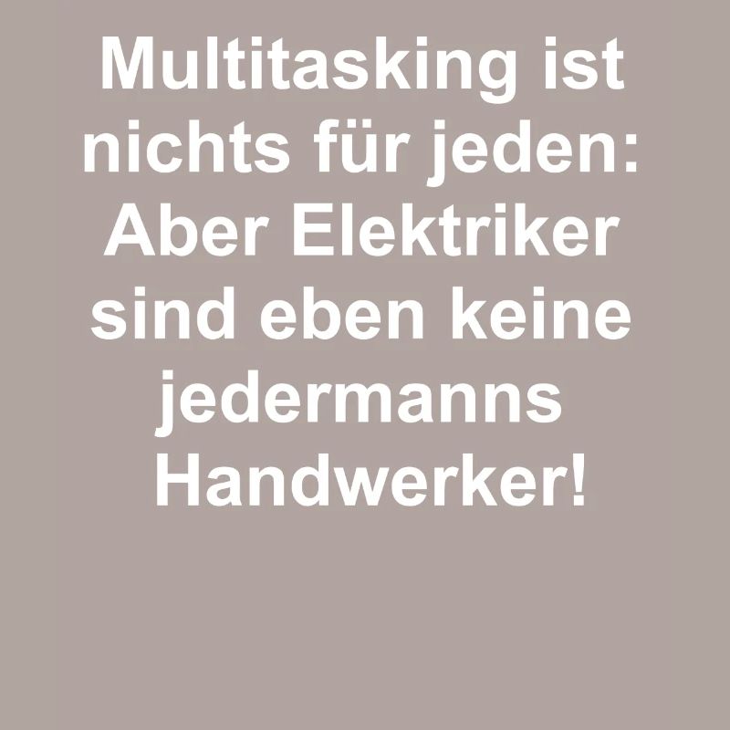 Elektriker-Multitasking-Geschenk