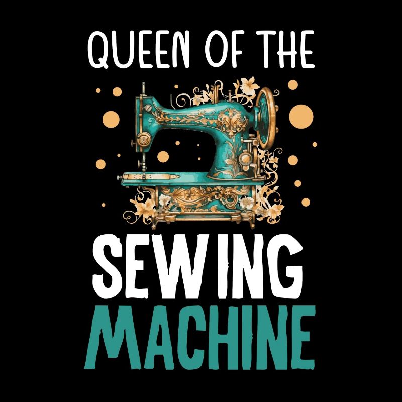 Tailleur Reine De La Machine À Coudre Couturière